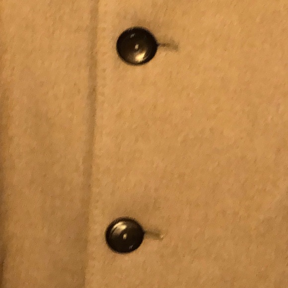 VINTAGE JOHN CHRISTIAN WOOL/CASHMERE TRENCH COAT - Picture 2 of 8